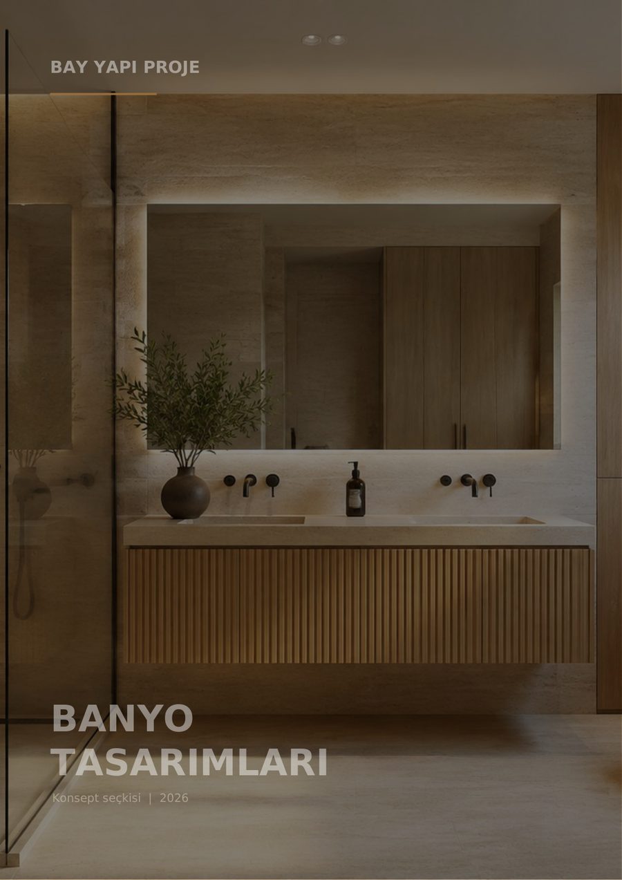 Banyo Tasarımları kataloğu kapağı