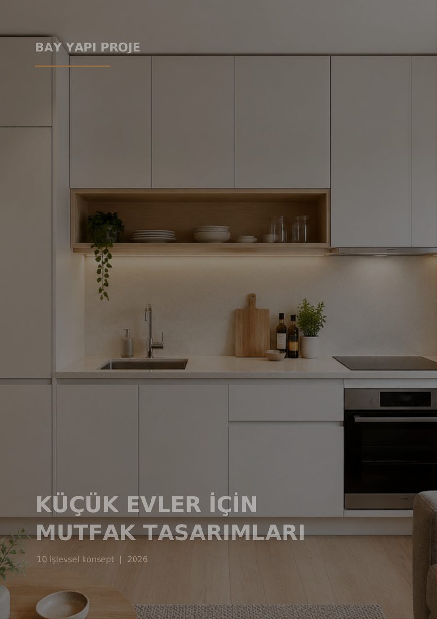 Küçük Ev Mutfak Tasarımları kataloğu kapağı